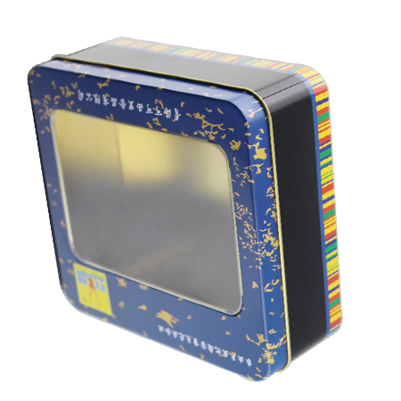 rectangular window tin boxes