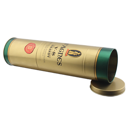 Round wine tin cans