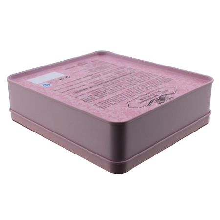 rectangular gift tin box
