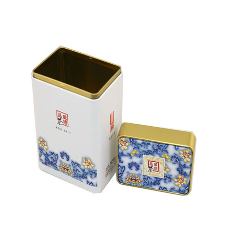 Tea empty packing tin boxes