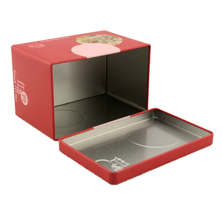 rectangle black tea cans