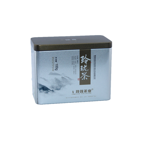 airtight 100g tea packing tin boxes