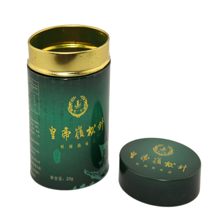 cylinder tea tin boxes