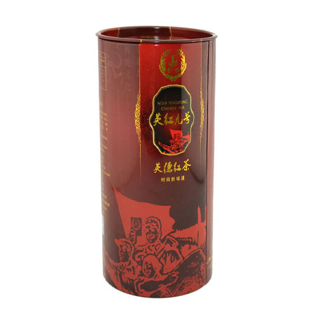 tea cylinder shape tins