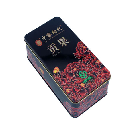 rectangle dried fruit can