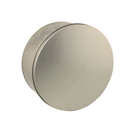 without printing round cookie tin