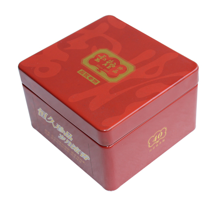 cigarette square gift tin