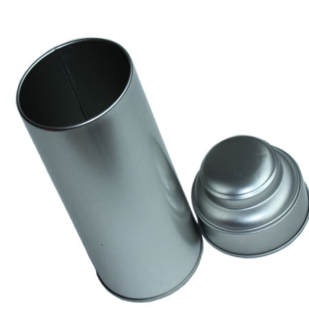 blank tinplate tea can