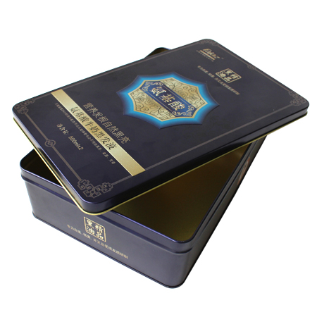 medical rectangle tin cans