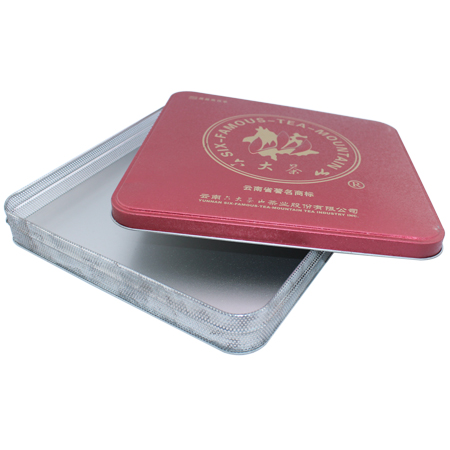 metal tea tin boxes