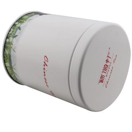 round design tea can