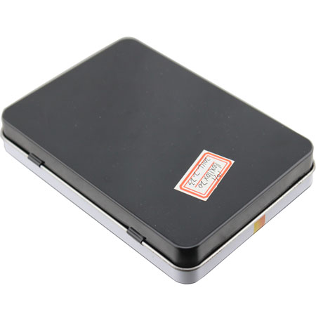 rectangle post card tin