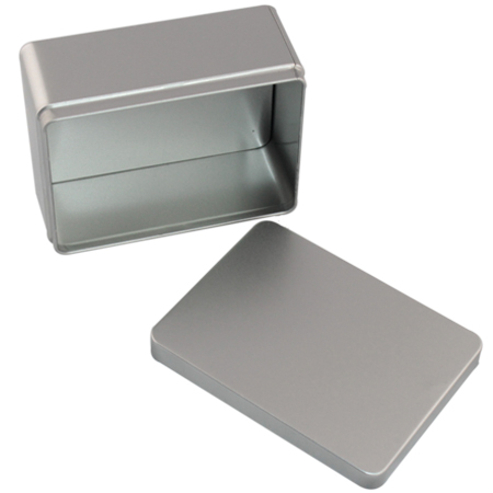 rectangle empty tin can