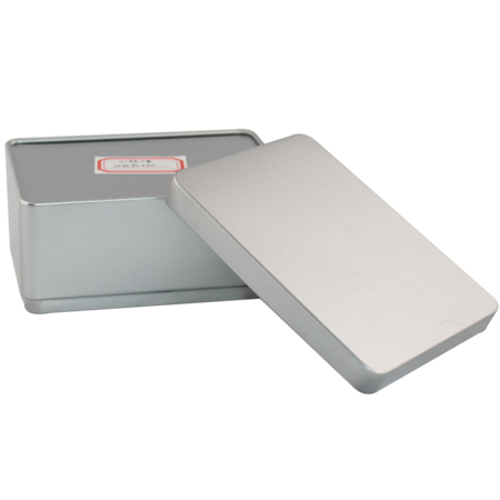 rectangle empty tin can