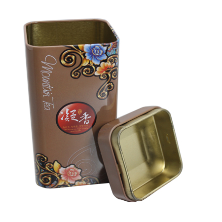 custom print tea tin box