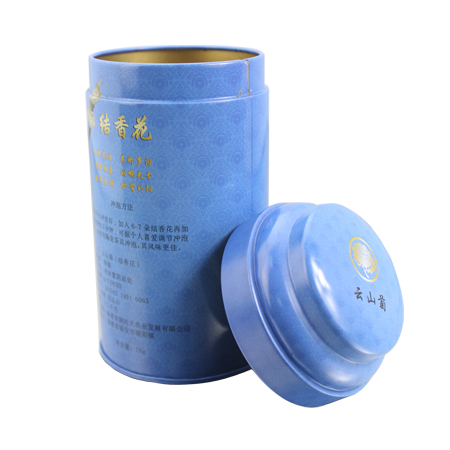 tea tin packing can