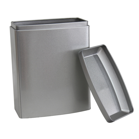 special shape metal box no printing custom tin cans