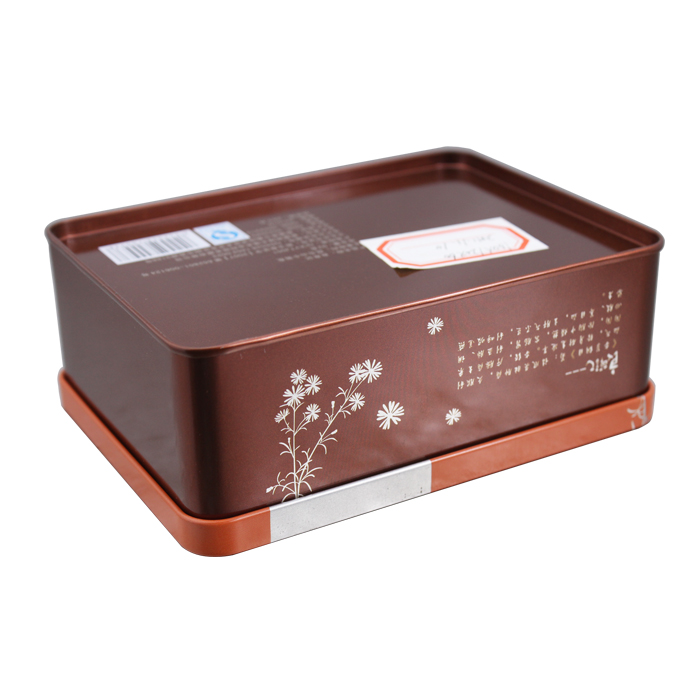 flower tea metal cans