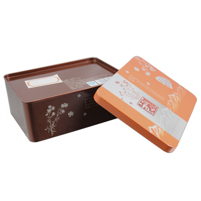 flower tea metal cans