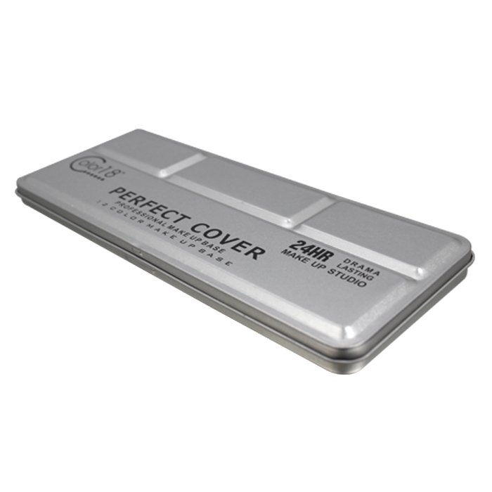 12 colors eye shadow tin