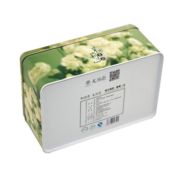 jasmine tea tin box