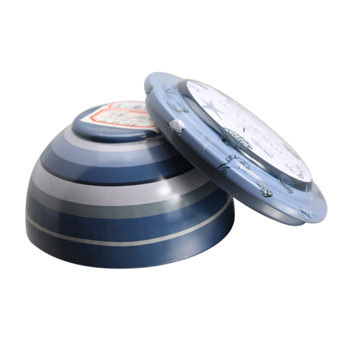 bowl shape candle tin