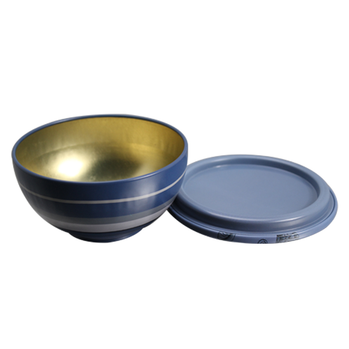 bowl shape candle tin
