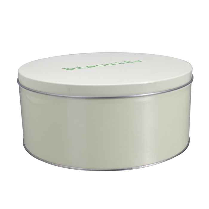 cookies tin metal cans