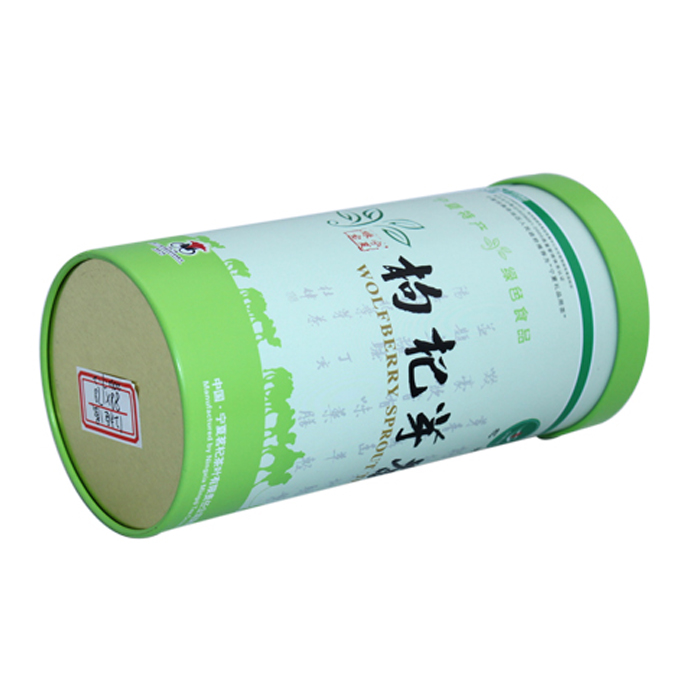 candy cylinder empty tin