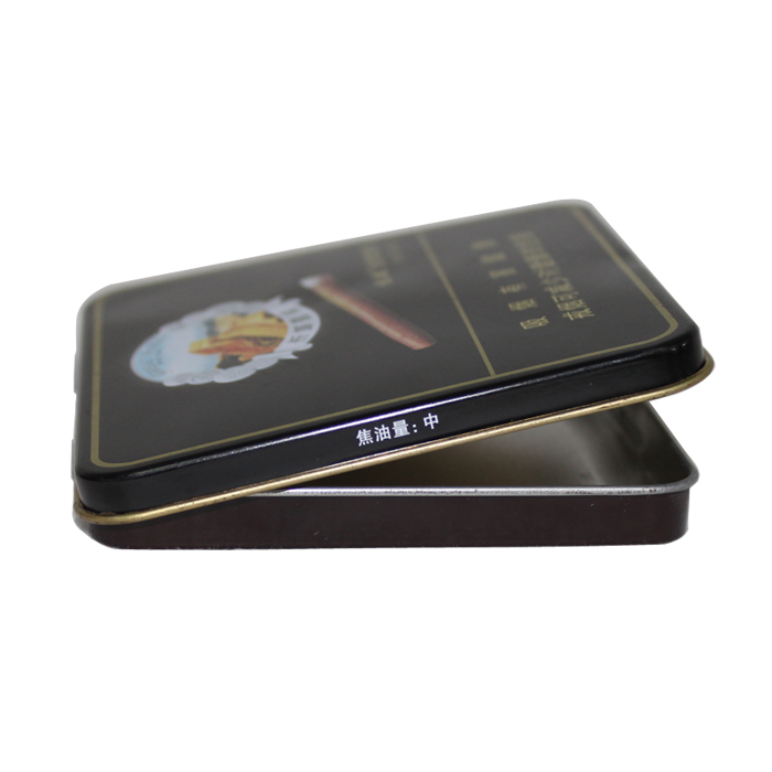 hinged small tin boxes