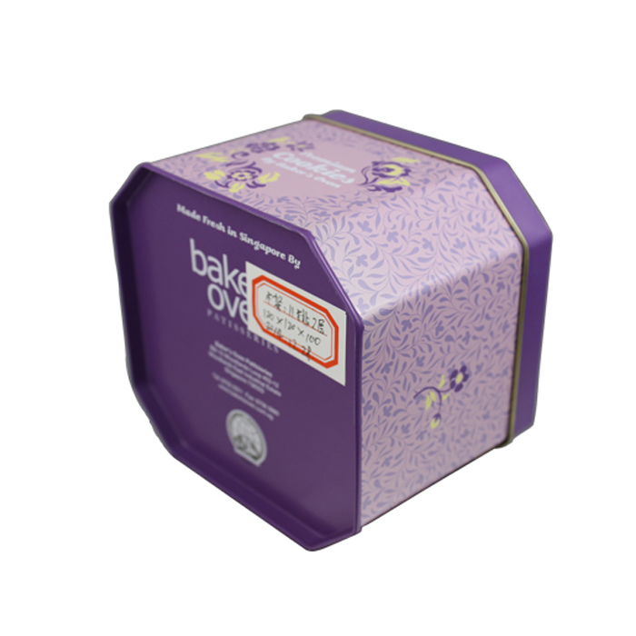 cookie polygon storage tin