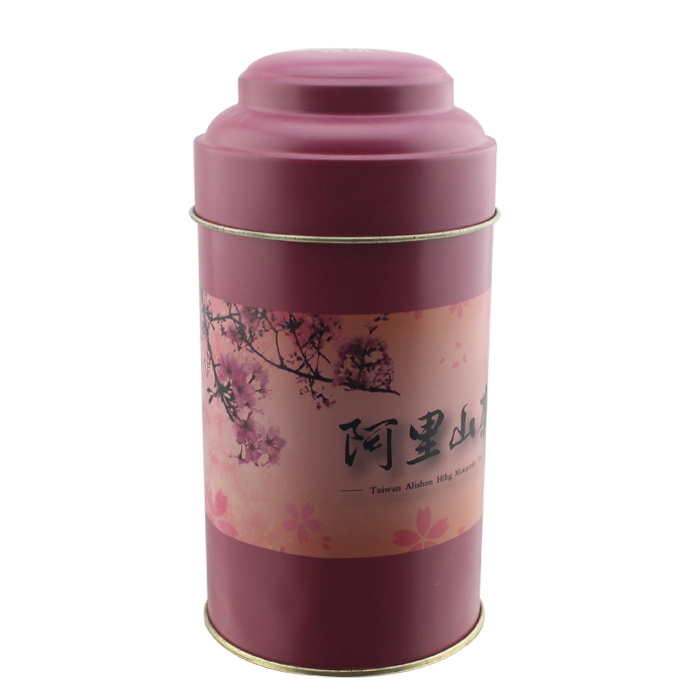 round tea airtight tin