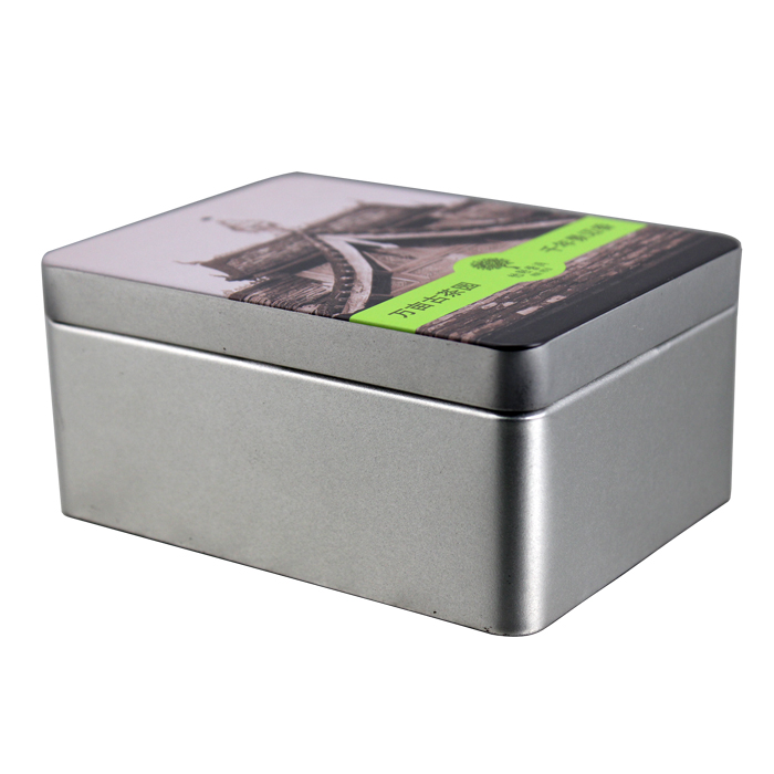 empty tea tinplate cans