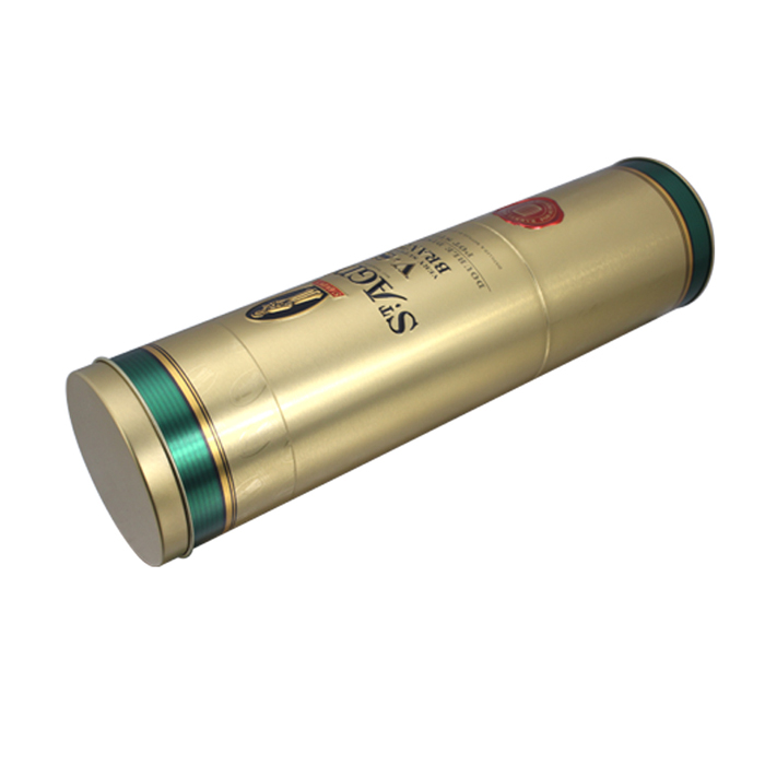 Wine packing tin box