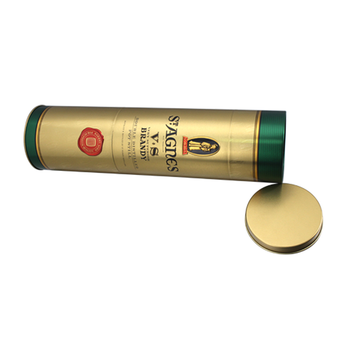 Wine packing tin box