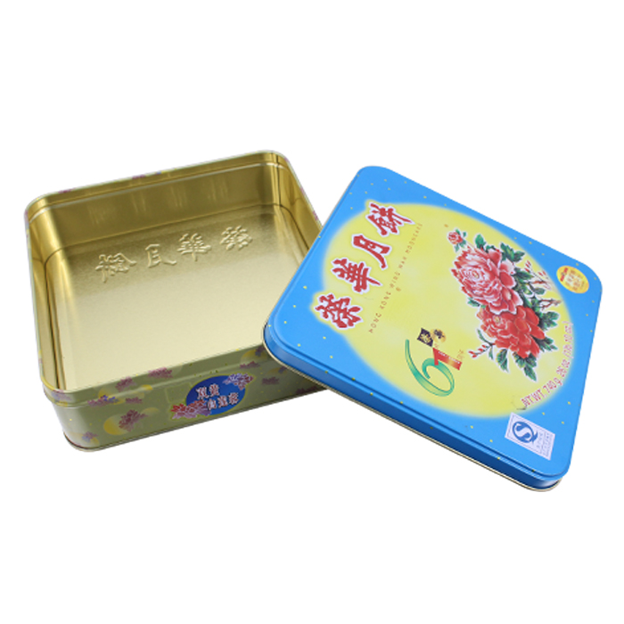 packing cake tin can