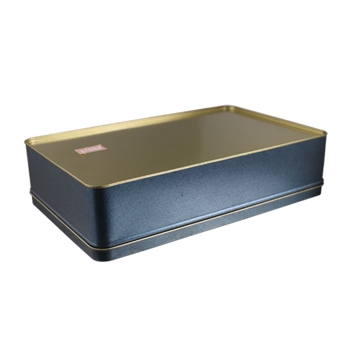 rectangular coffee tin box