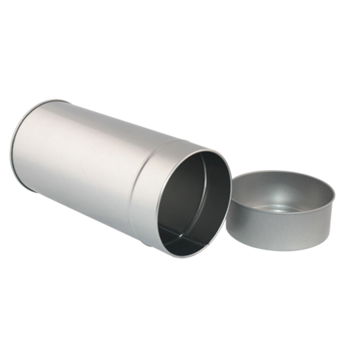 round coffee tin canister