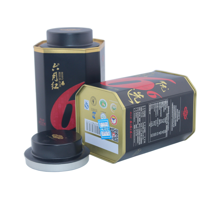 tea tin container