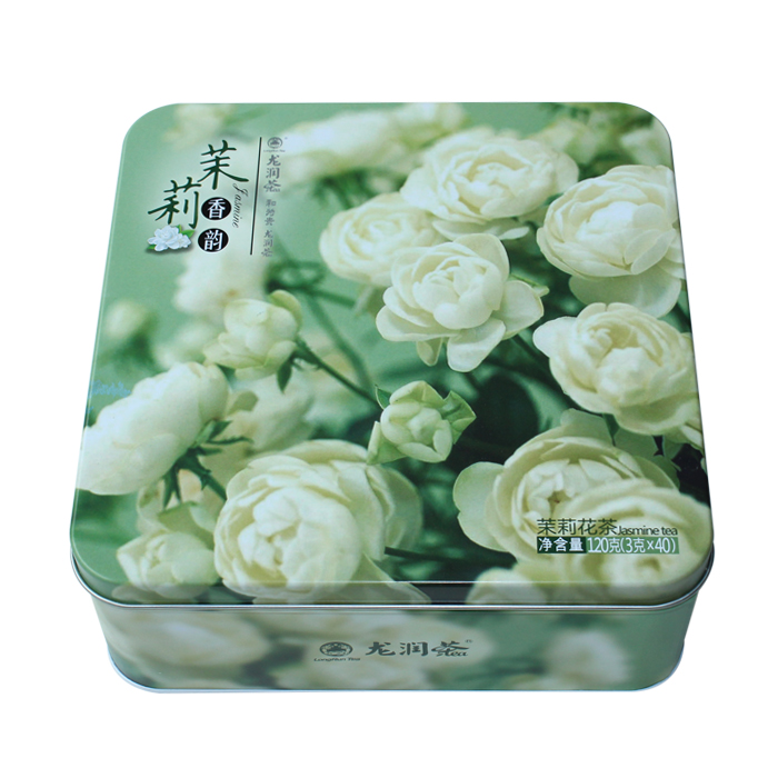 tea square tin boxes