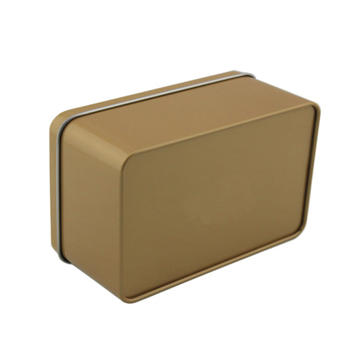 tea tin rectangular cans