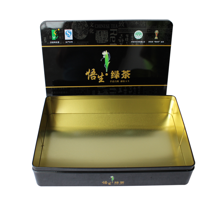 custom tea tinplate box