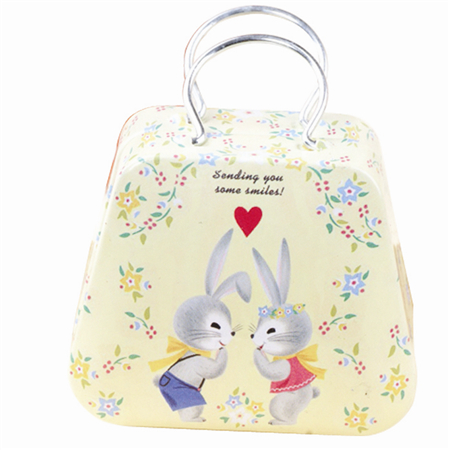 mint decorative storage tin box