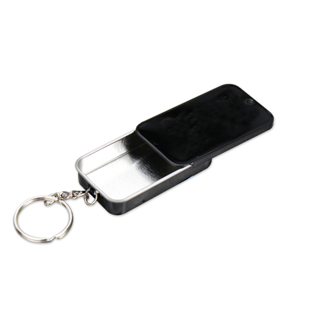 slide tin box with metal buckle