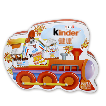 custom shape sugar tin box