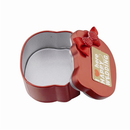 wedding tin candy box