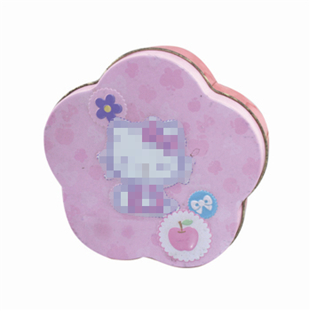 shaped cosmetic tins packaging