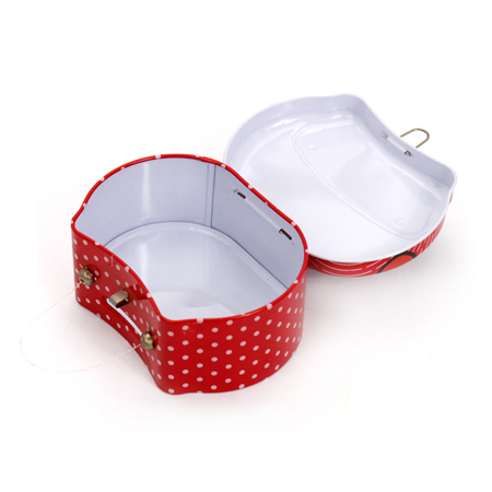 small metal money tin box