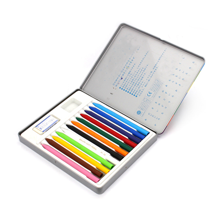 rectangular metal pen box