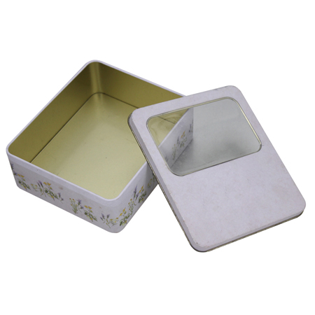 nice metal box with window